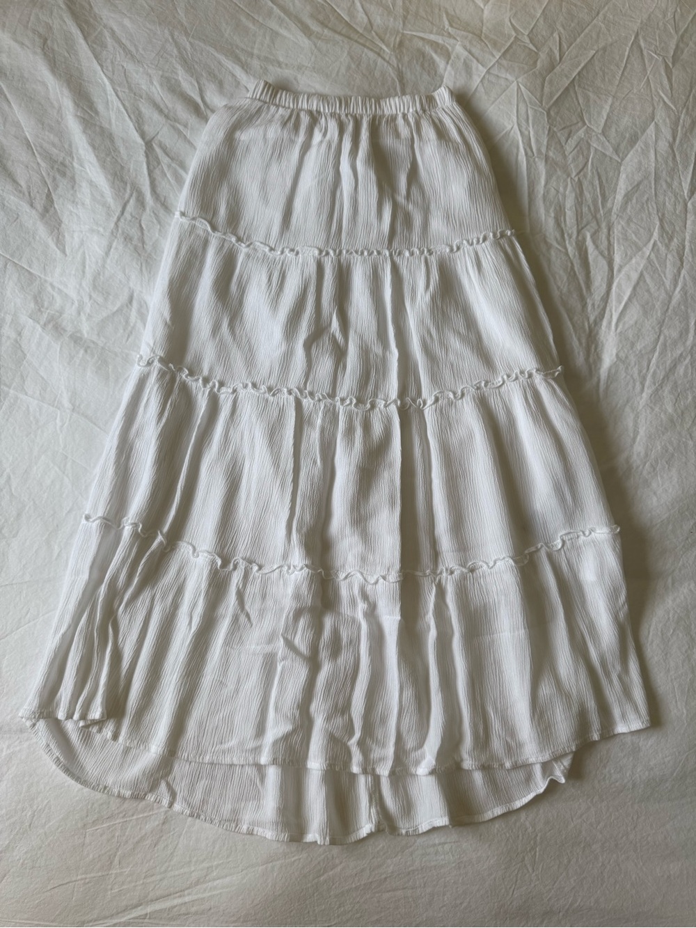 Hollister Tiered Maxi Skirt